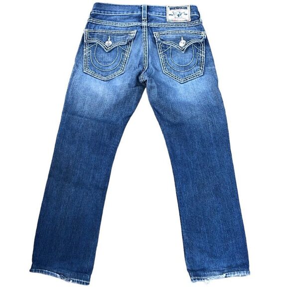 Vintage True Religion Jeans Size 32 BILLY Blue - Picture 3 of 9